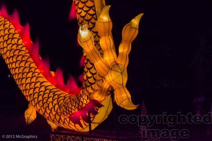 Lantern Festival | Welcome Dragon | Missouri Botanical Garden | Stock Photo