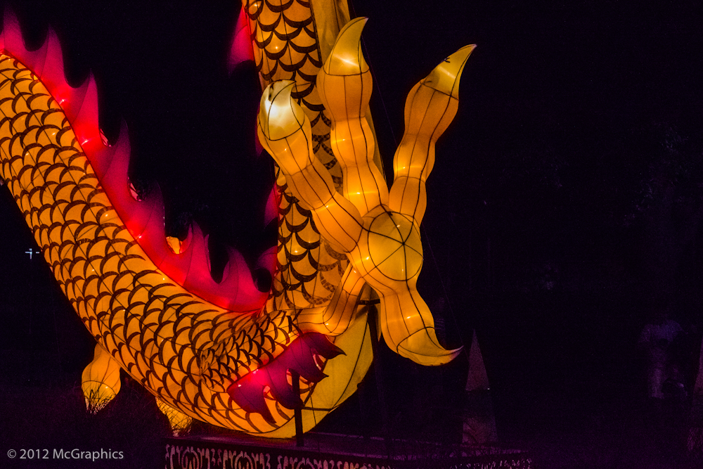 Lantern Festival | Welcome Dragon | Missouri Botanical Garden | Stock Photo